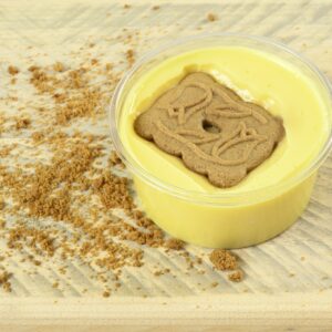 Vanillepudding met speculoos